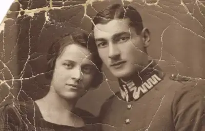 Restore a damaged photo before edit